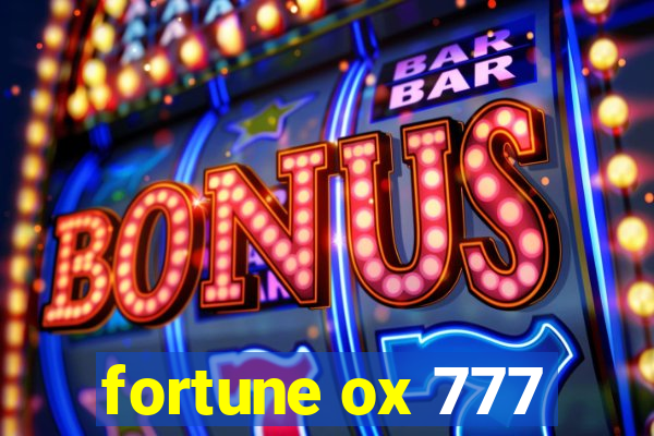 fortune ox 777